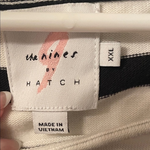 The Nines by HATCH XXL Striped Cotton Dress - Picture 2 of 6